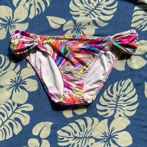 3 For 25 Victoria s Secret Neon Multicolour Palm Leaf Bikini Bottom